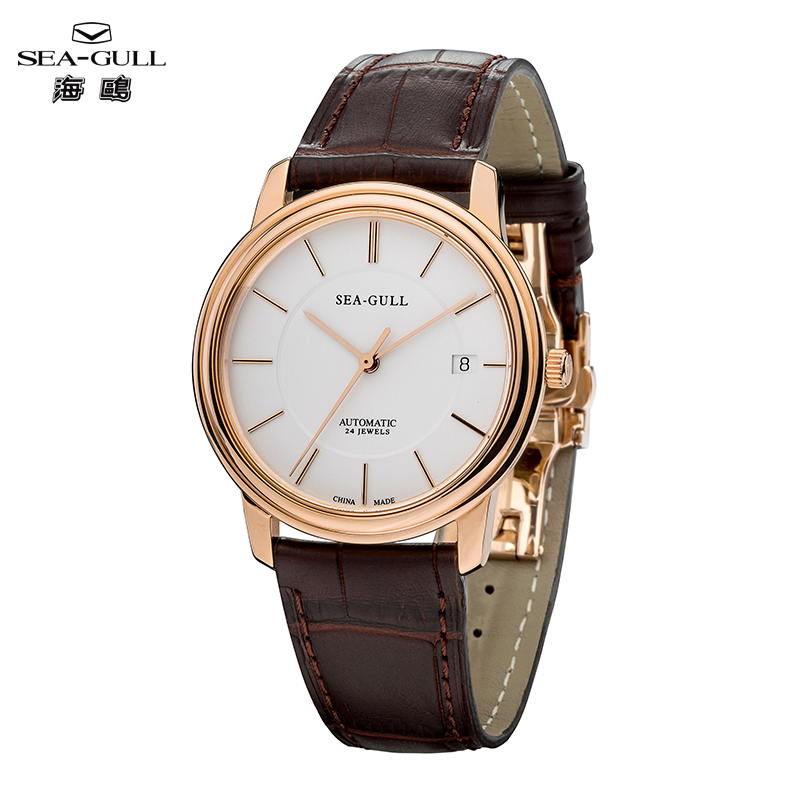 Omega Watch Constellation - Relógio Masculino Seagull Ultra Fino Série