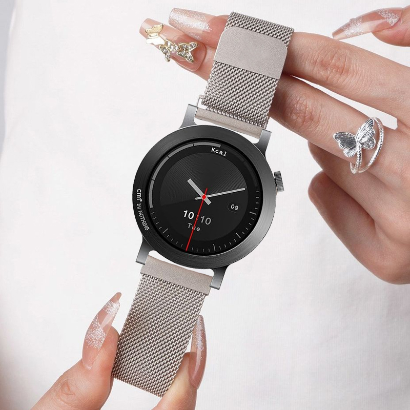 Milanese Loop Magnetic - Pulseira Milanese para CMF Watch Pro