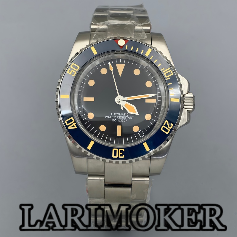 Tropic Strap Vintage - Relógio Vintage LARIMOKER 40mm Compatível com