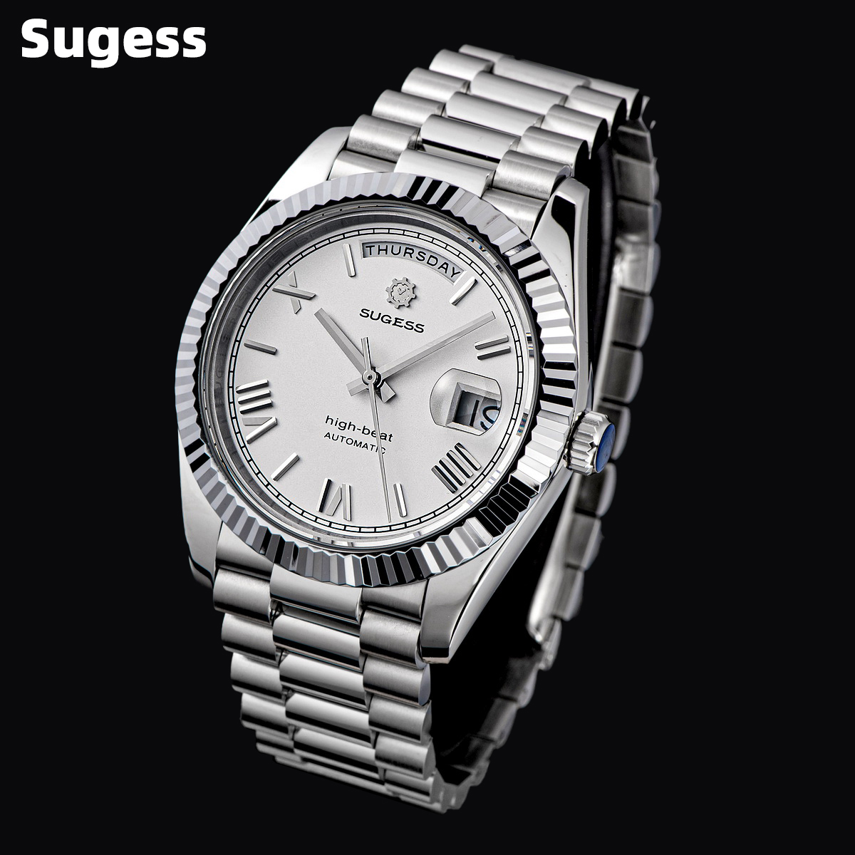 Sugess 40mm relógios masculino - Rolex Watch Submariner avaliação e preço