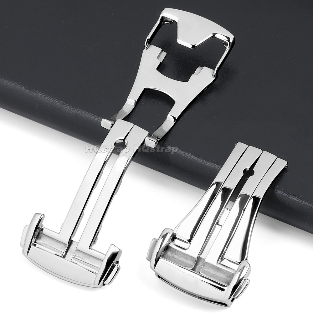 16mm 18mm 20mm fivela de relóg - Butterfly Clasp Deployant avaliação e preço