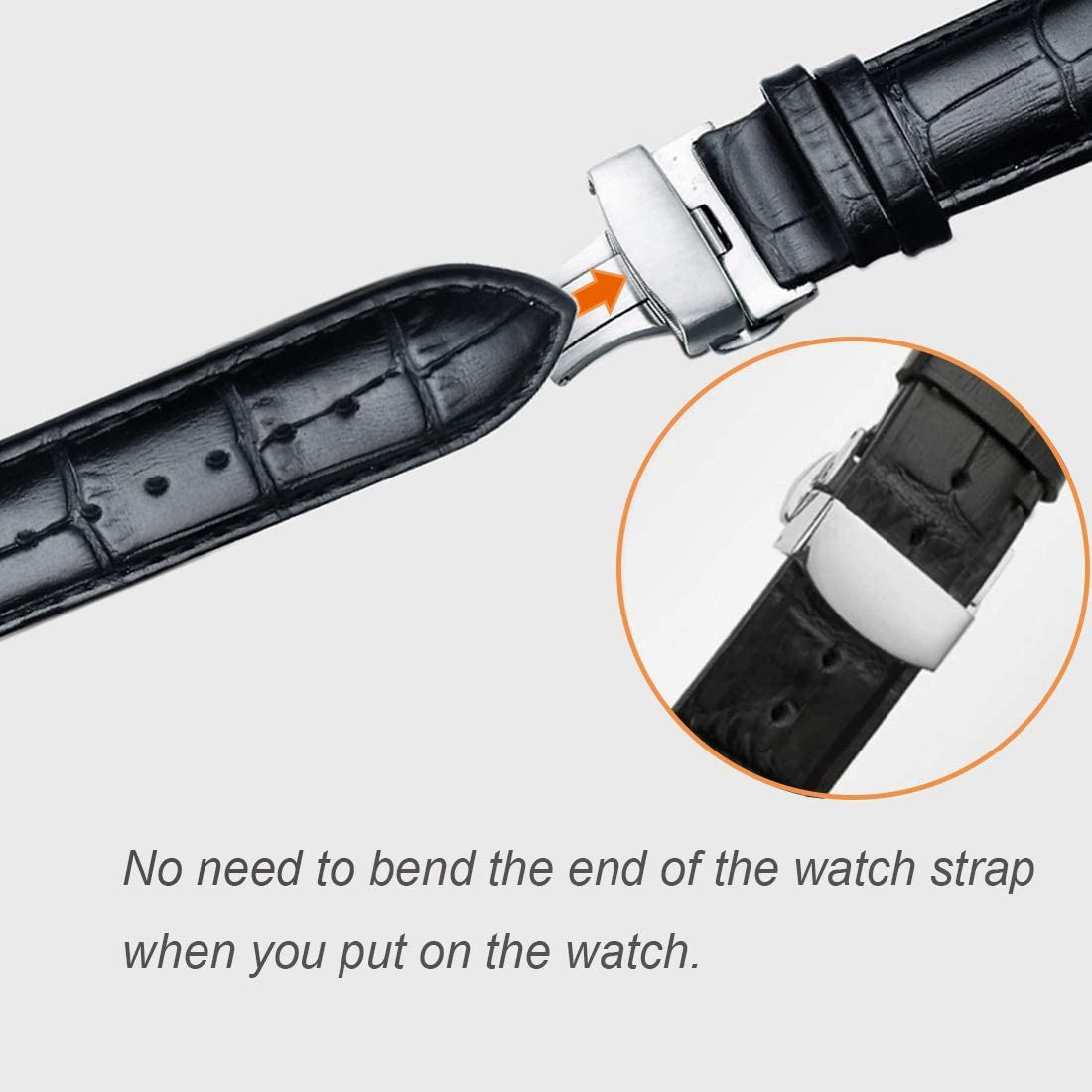 Fecho de metal para seiko poli - Butterfly Clasp Deployant avaliação e preço