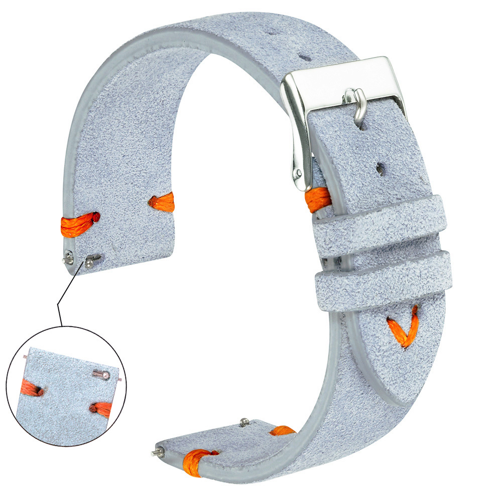 Pulseiras de relógio de camurç - Suede Strap Watch avaliação e preço