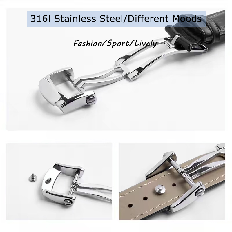 Fecho dobrável de 18mm para PP - Butterfly Clasp Deployant avaliação e preço