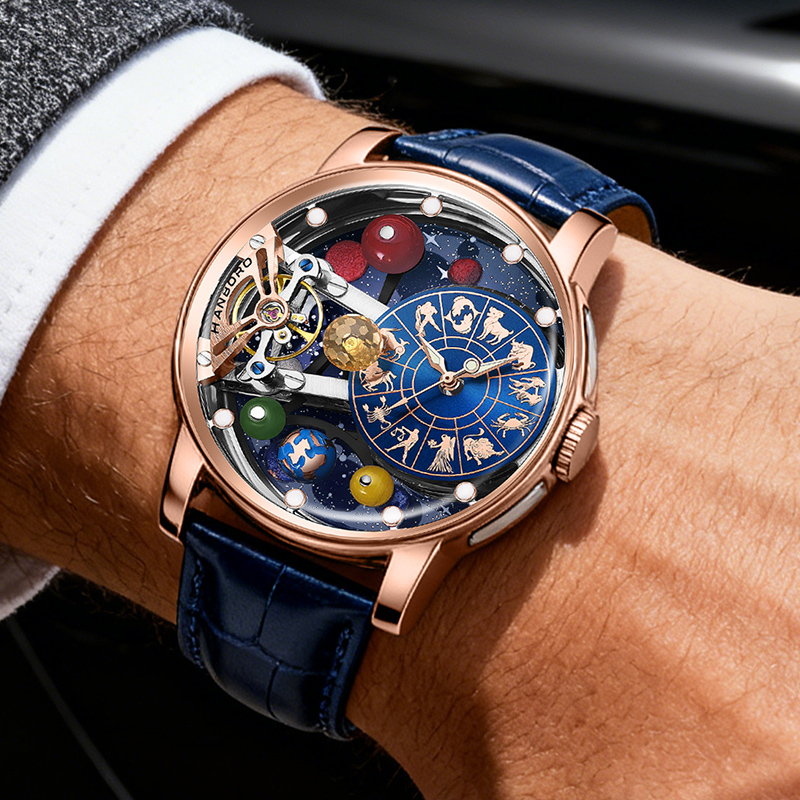 Relógio Masculino Starry Sky:  - Omega Watch Constellation avaliação e preço