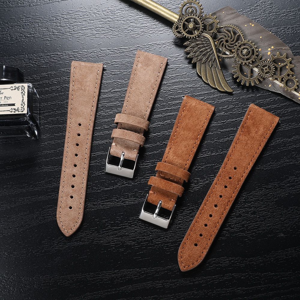 Pulseira de Relógio de Couro S - Suede Strap Watch avaliação e preço