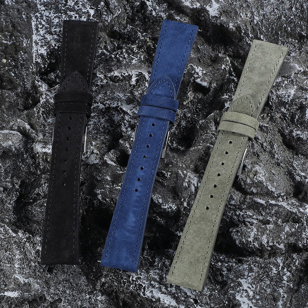 Pulseira de Relógio de Couro S - Suede Strap Watch avaliação e preço