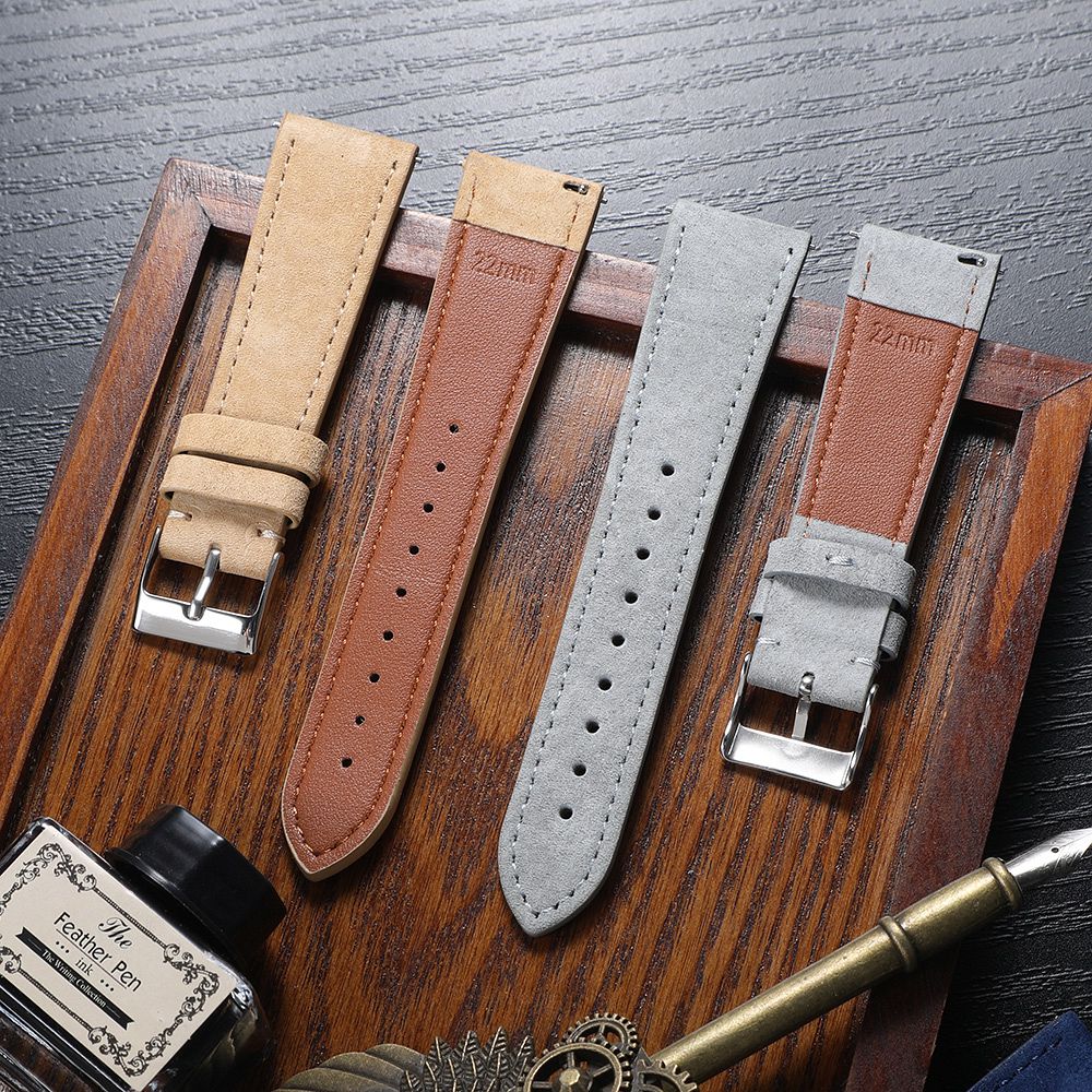 Pulseira de Relógio de Couro S - Suede Strap Watch avaliação e preço