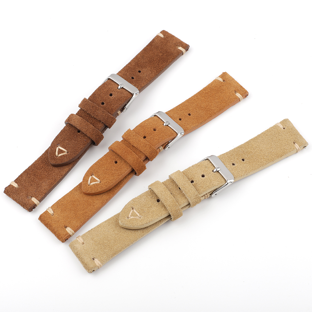 Pulseira de relógio de camurça - Suede Strap Watch avaliação e preço