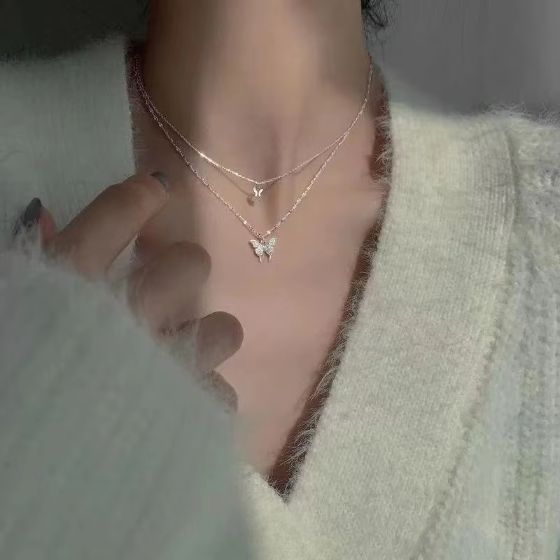 Novo Colar de Borboleta Brilha - Butterfly Clasp Deployant avaliação e preço